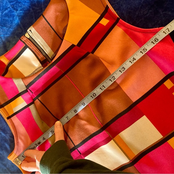 Worthington Stretch Color Block Dress - Picture 3 of 5